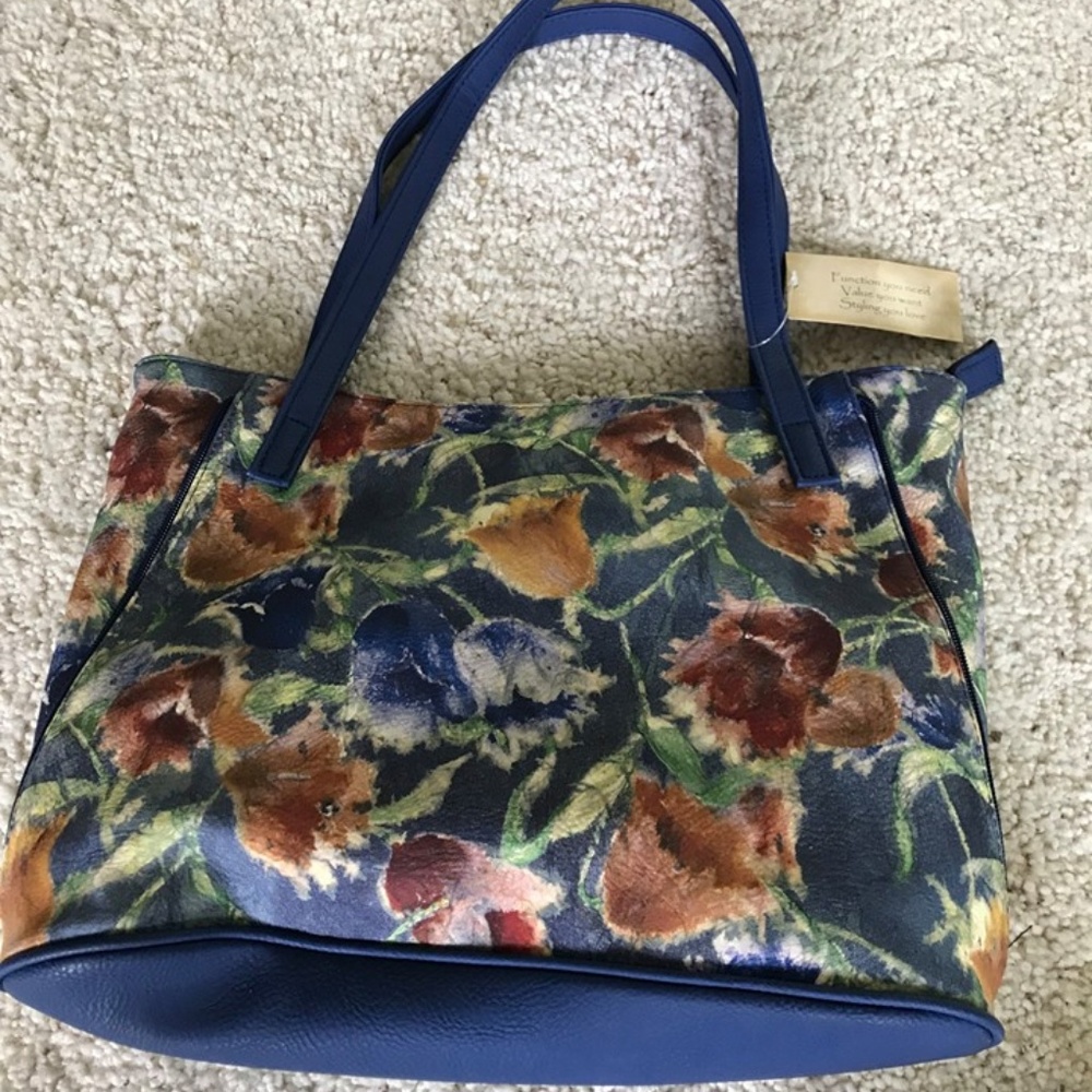 Emily Lindsey Floral Tote